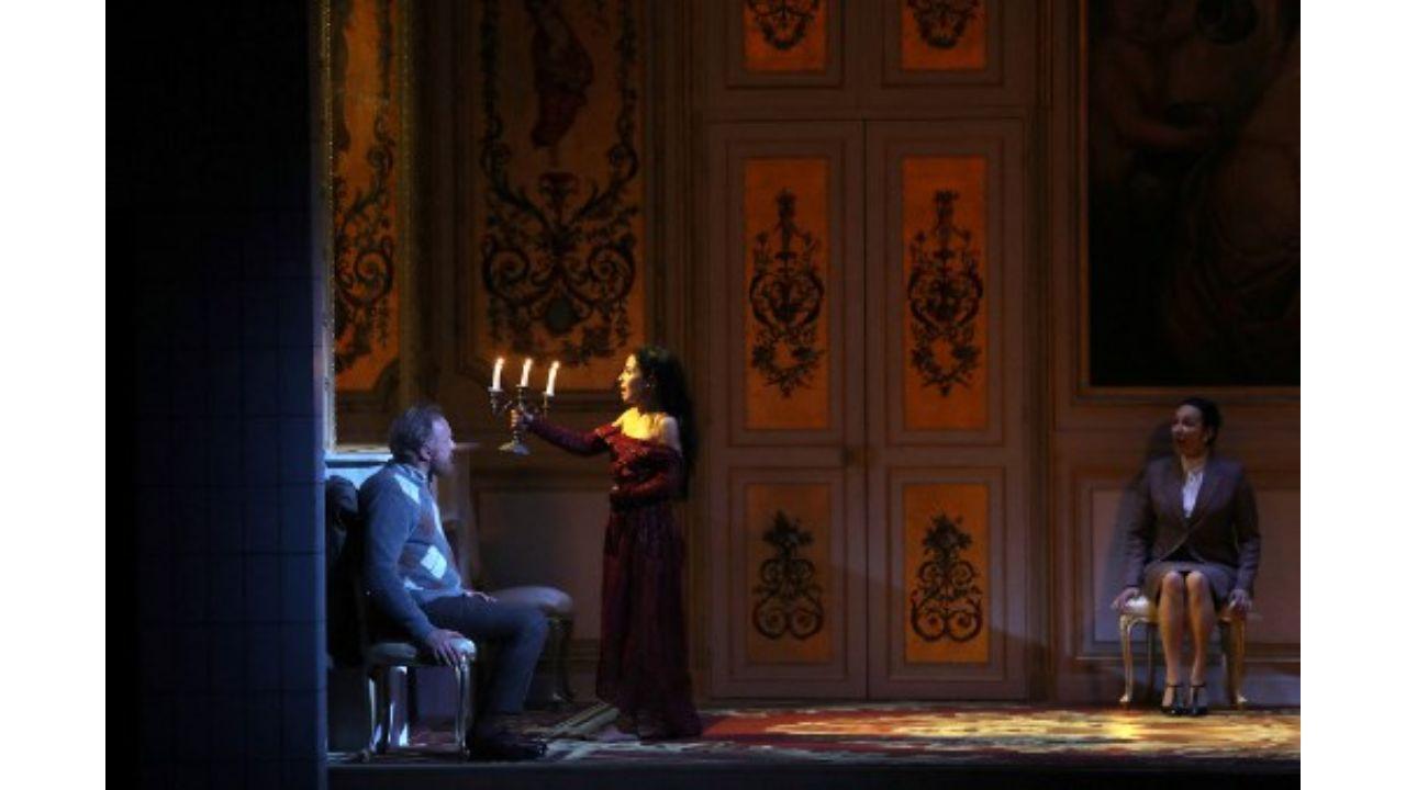 A stage production of `Macbeth` by English playwright William Shakespeare being rehearsed in Paris on January 20, 2018. Shakespeare’s death anniversary is also observed as World Book and Copyright Day. Photo: AFP/Jacques Demarthon